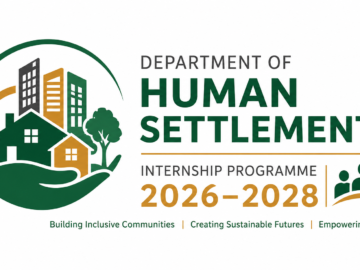 Department of Human Settlements Internship Programme 2026–2028 Opens: 50+ Graduate Opportunities